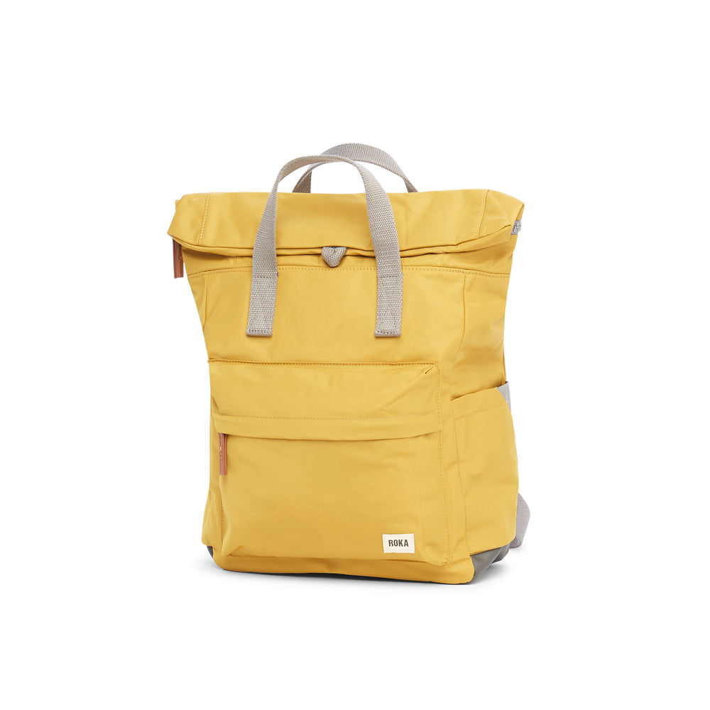Roka London Canfield B Nylon Rucksack, Corn