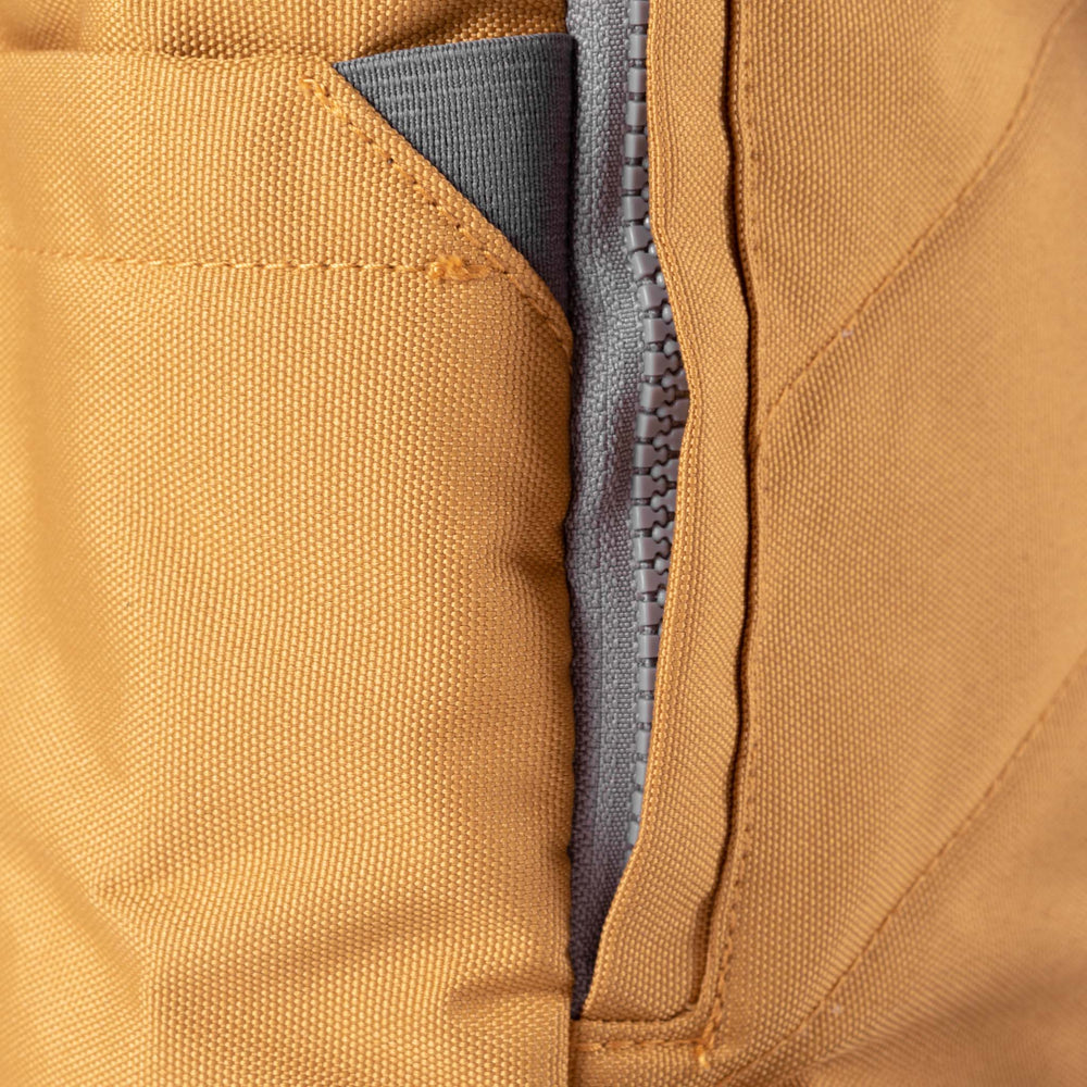 Roka London Finchley Sustainable Canvas Rucksack, Flax