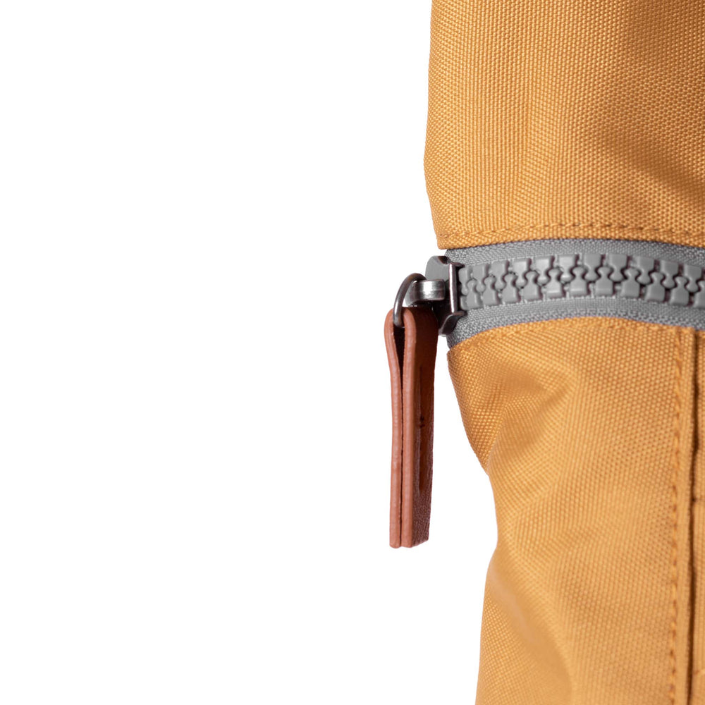 Roka London Finchley Sustainable Canvas Rucksack, Flax