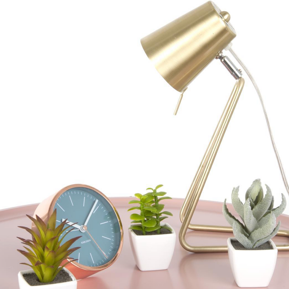 Leitmotiv Z Table Lamp, Gold