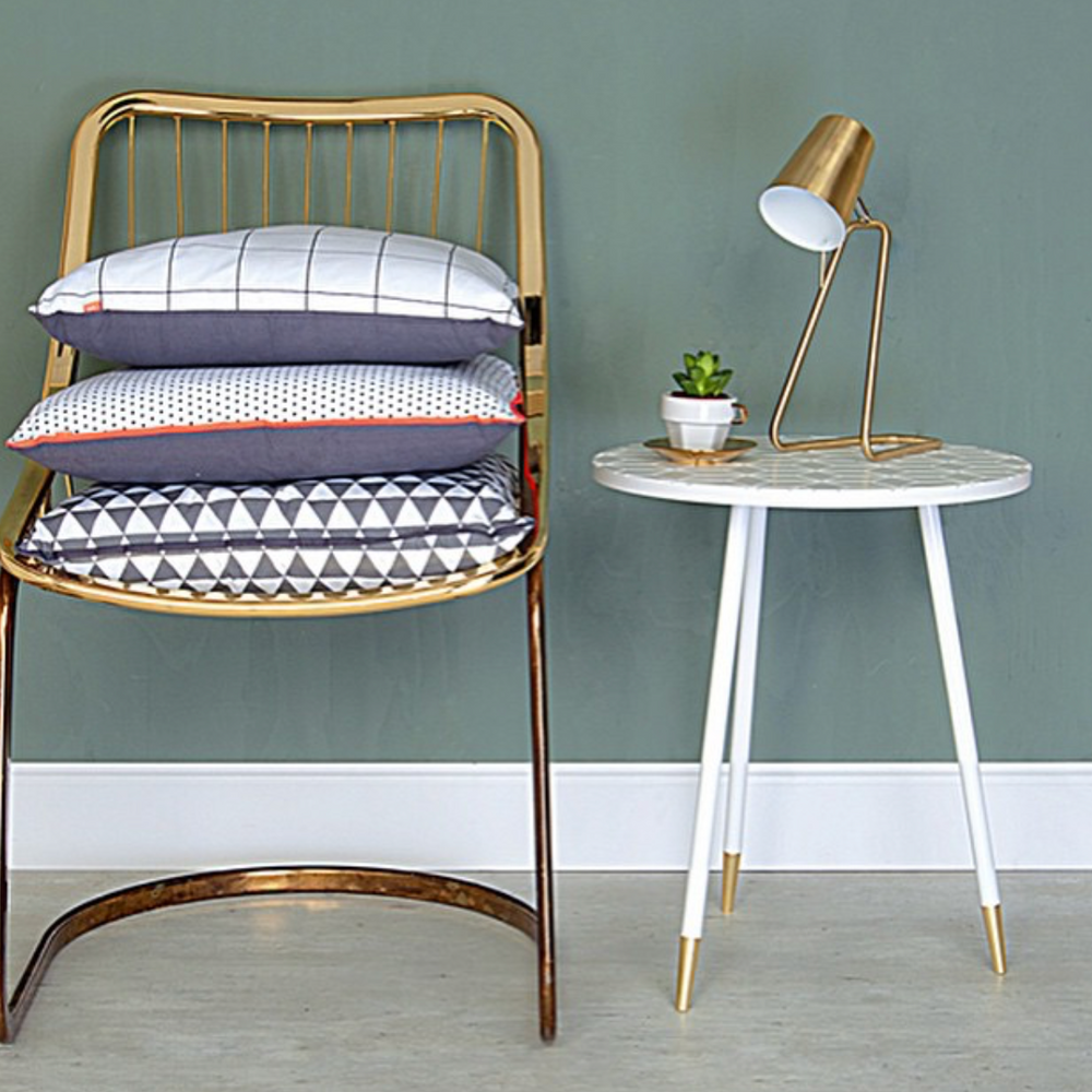 Leitmotiv Z Table Lamp, Gold