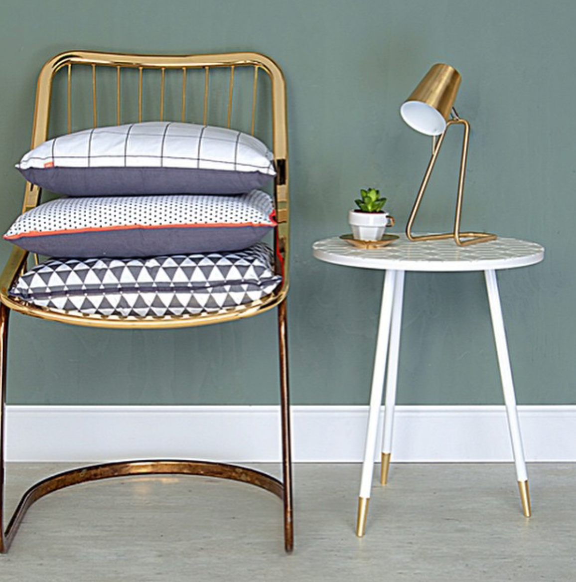 Gold accent table lamps deals