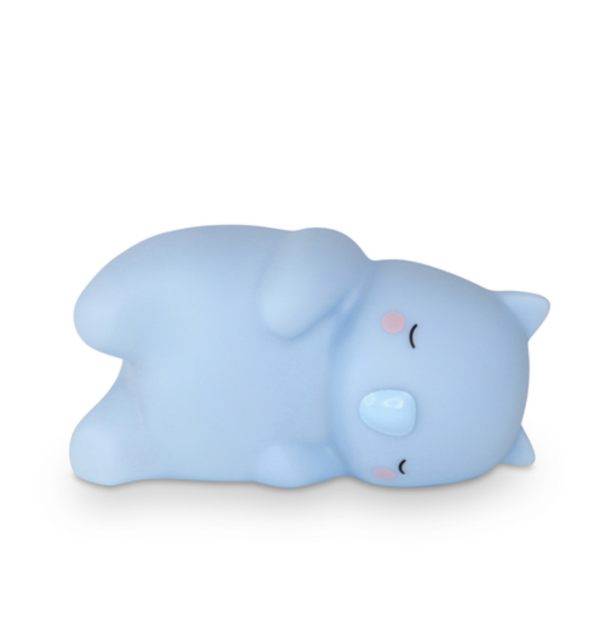 Teeny & Tiny Mini Wombat Night Light Blue