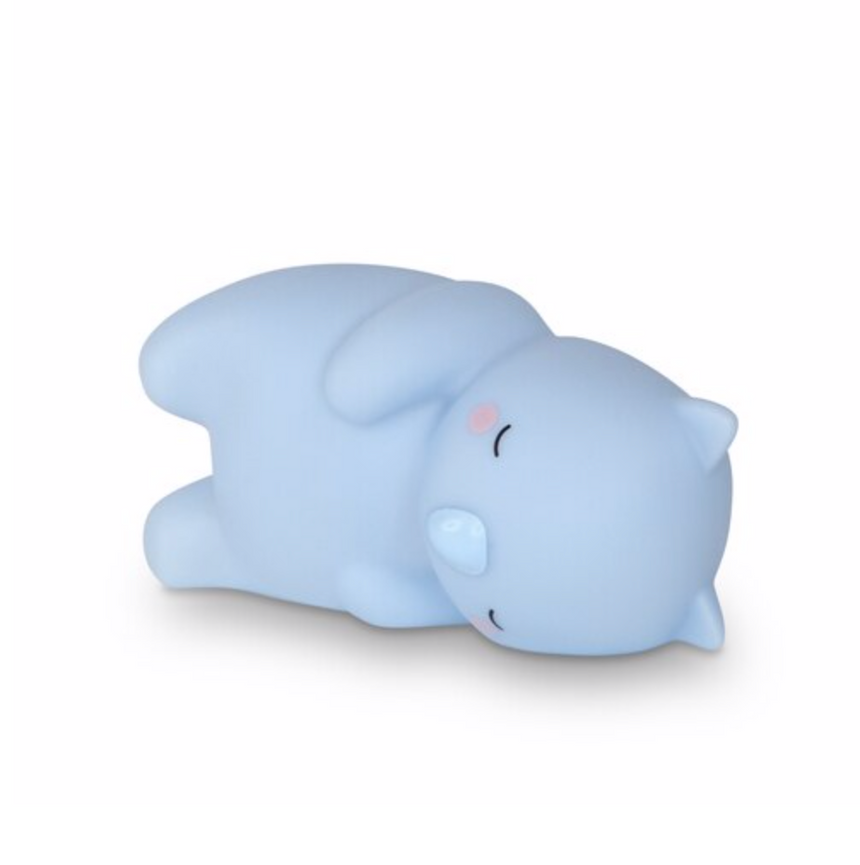 Teeny & Tiny Mini Wombat Night Light Blue