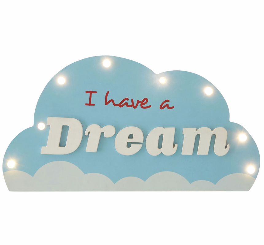 I Have A Dream Cloud  Led Light