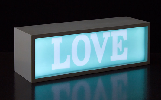 Love Led Light Box