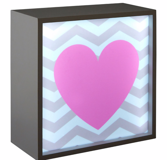 Heart Led Light Box