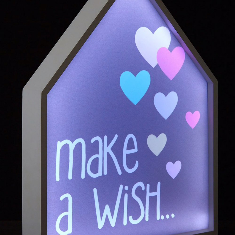 Make A Wish Led Light Box