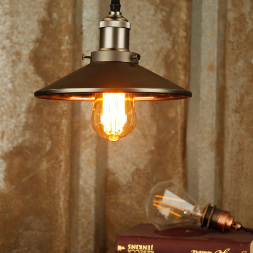 Antique Light  Pendant  Gun Metal