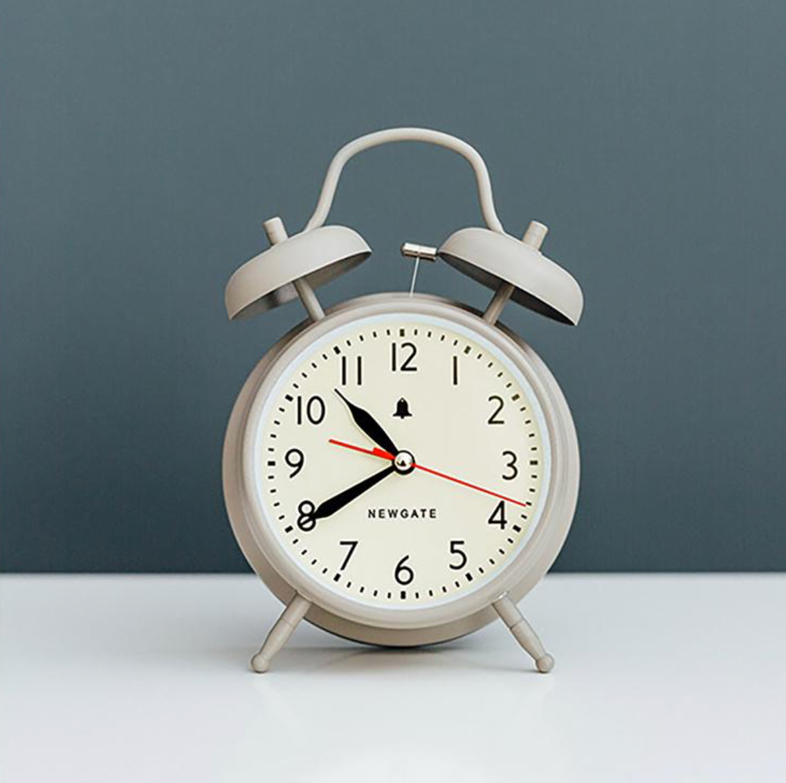 Newgate Covent Garden Alarm Clock , Grey