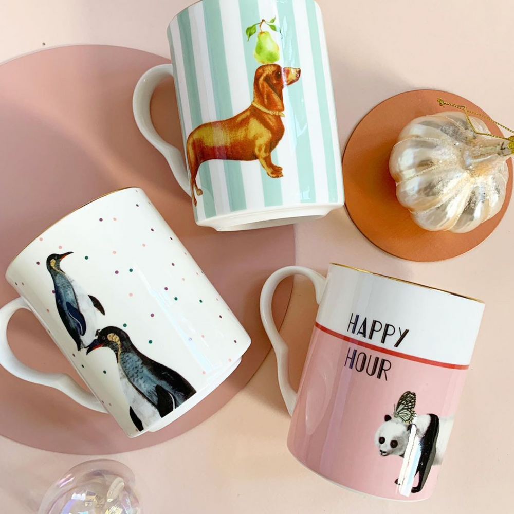 Yvonne Ellen Penguins Mug