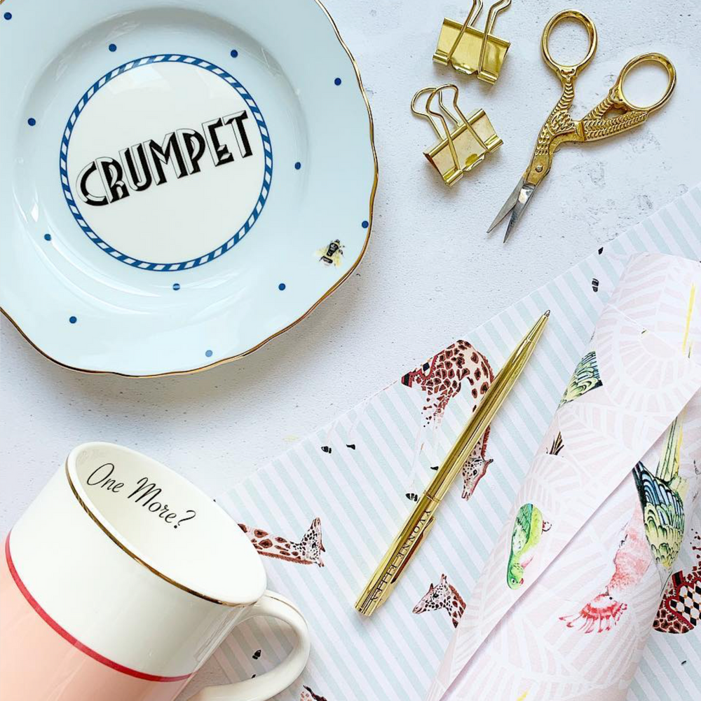 Yvonne Ellen Cheeky Tea Plates, Set Of 4