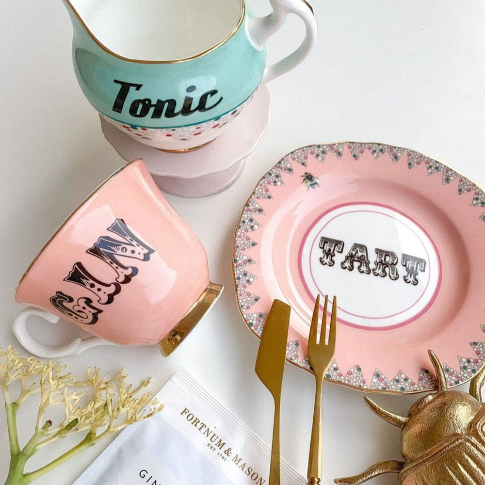 Yvonne Ellen Cheeky Tea Plates, Set Of 4