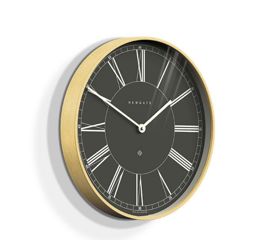 Newgate Mr Architect Wall Clock , Grey