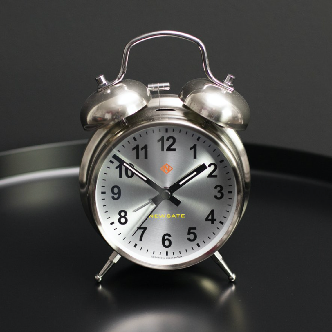 Newgate Waterworks Alarm Clock, Chrome