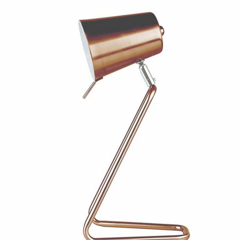 Leitmotiv Z Table Lamp, Copper