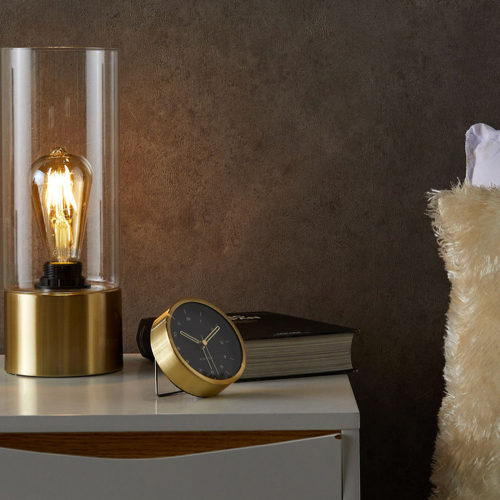 Leitmotiv Lax Table Lamp, Gold