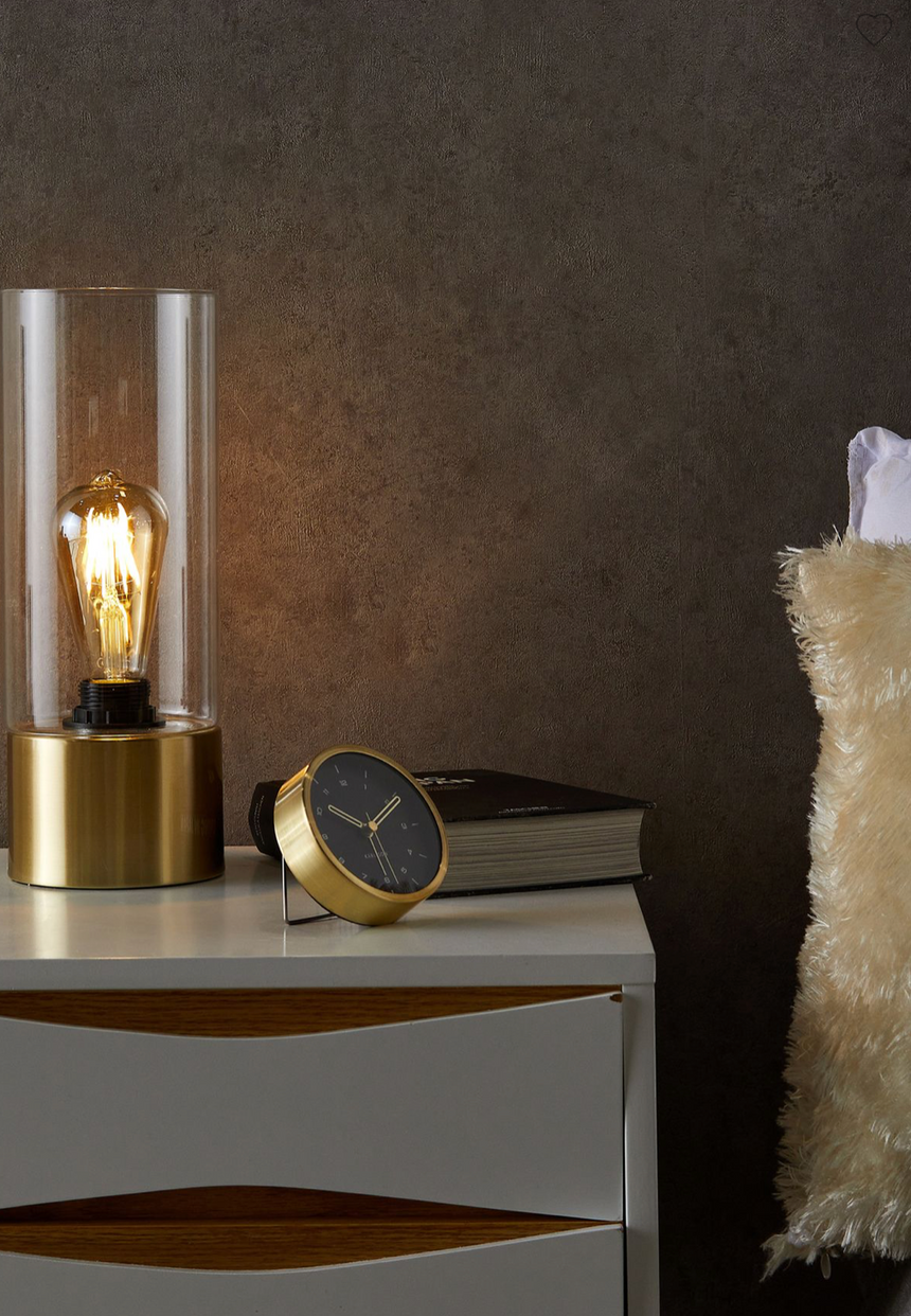 Leitmotiv Lax Table Lamp, Gold