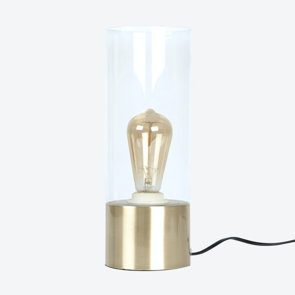 Leitmotiv Lax Table Lamp, Gold