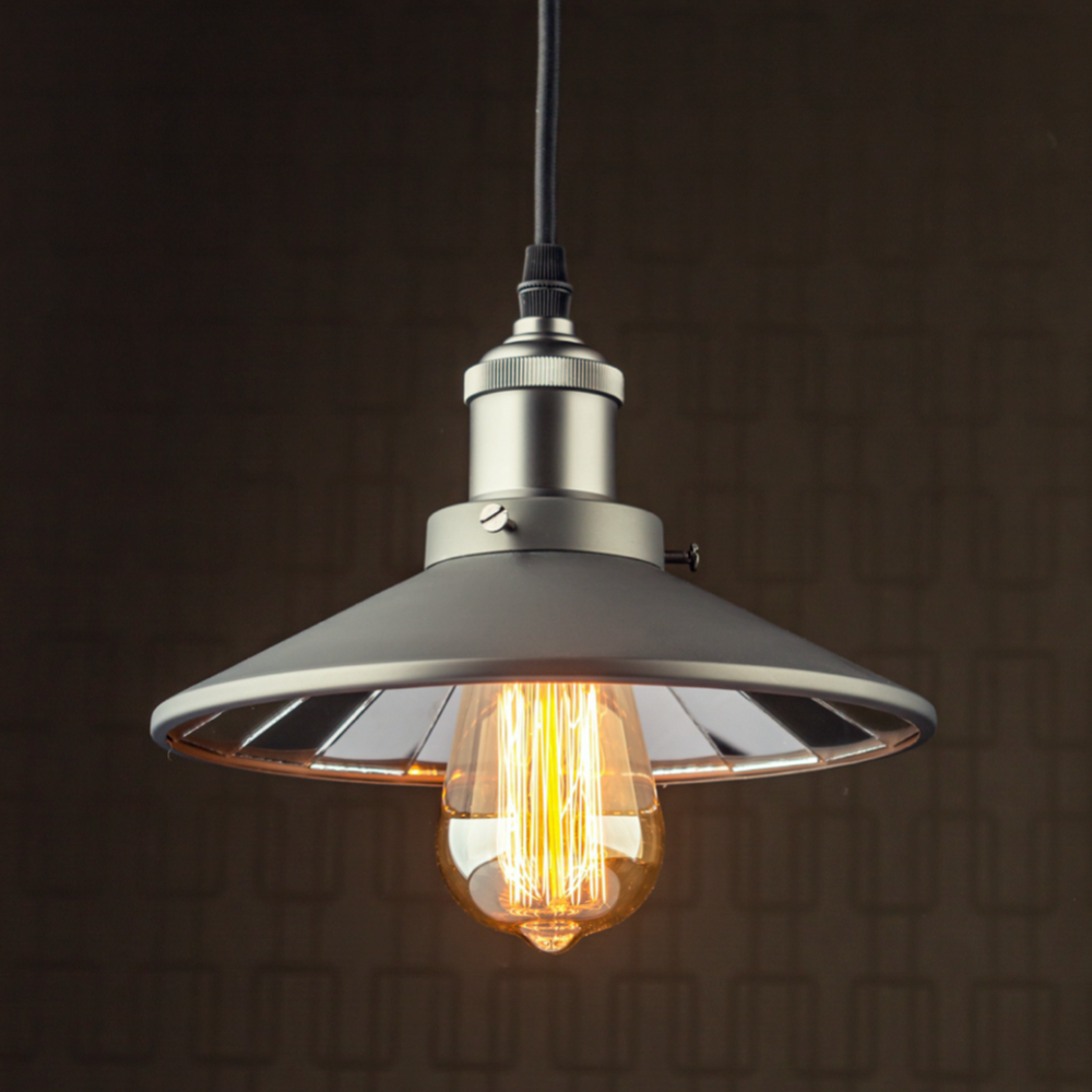 Antique Light  Pendant  Gun Metal