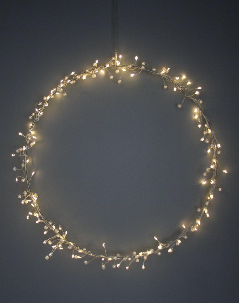 Pearl Cluster LED Fairy Lights ( Mains Powered)