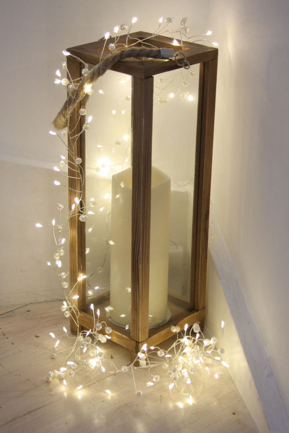 Pearl Cluster LED Fairy Lights ( Mains Powered)