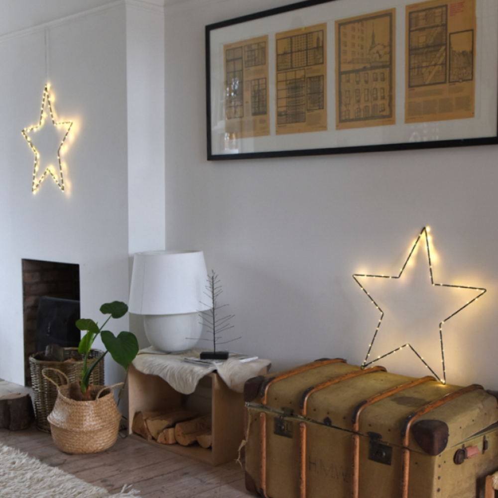 Cluster LED Fairy Light Silver 15 Meters (Mains Powered)