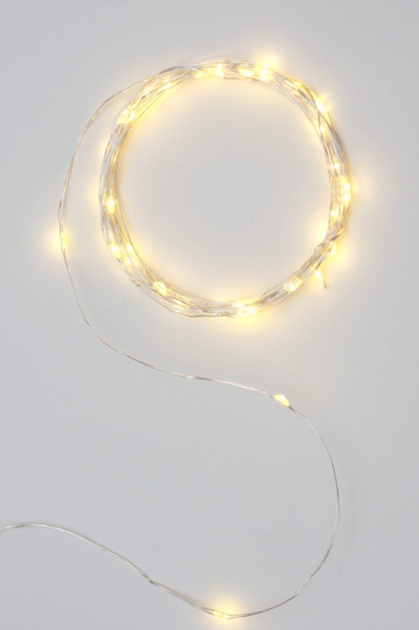 Galaxy LED Fairy Lights Silver  (Battery Operated)