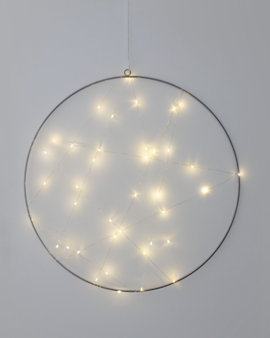 Galaxy LED Fairy Lights Silver  (Battery Operated)