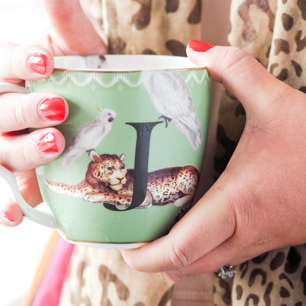 Yvonne Ellen Alphabet Mug Large