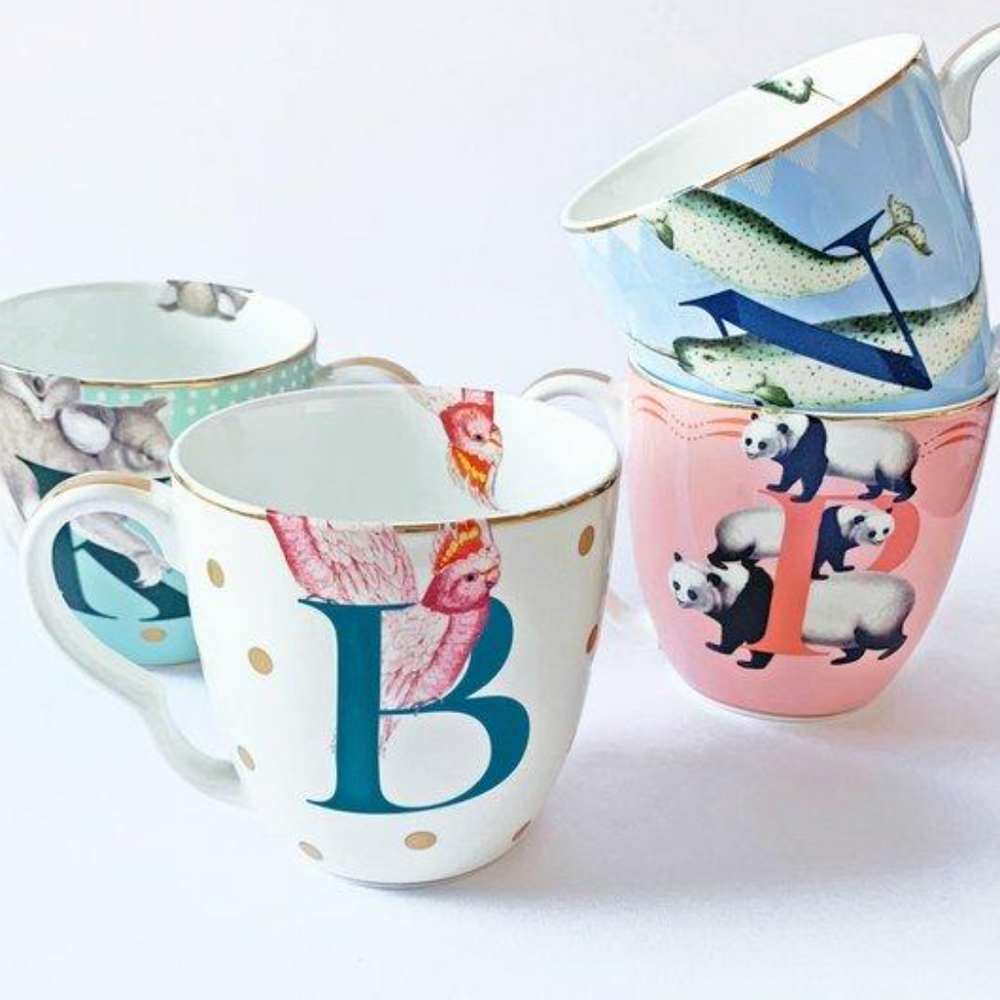 Yvonne Ellen Alphabet Mug Large
