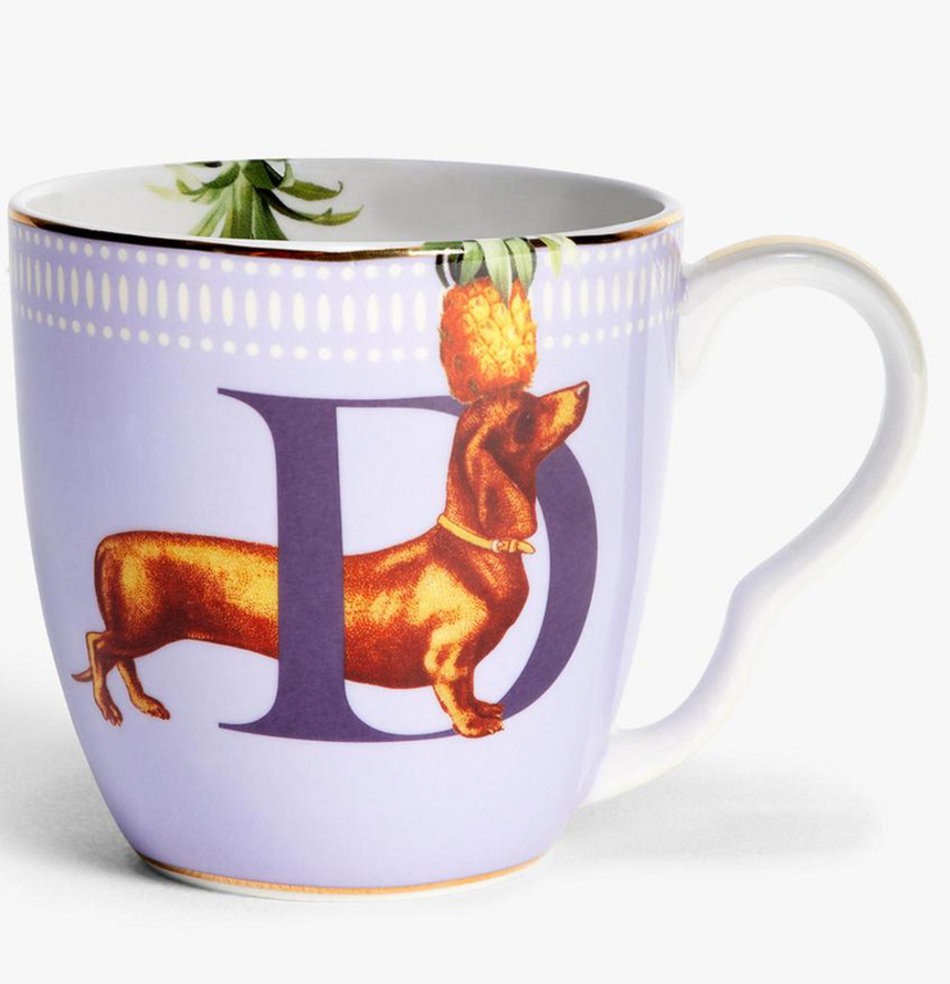 Yvonne Ellen Alphabet Mug Large