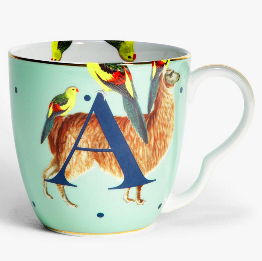 Yvonne Ellen Alphabet Mug Large