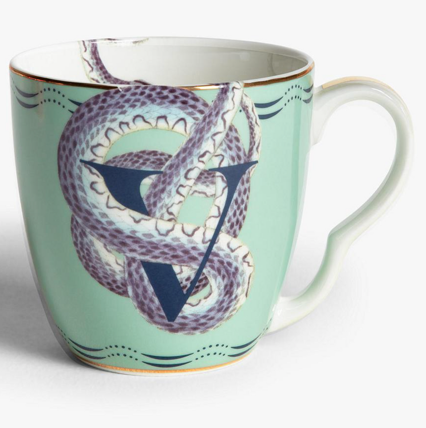 Yvonne Ellen Alphabet Mug Large