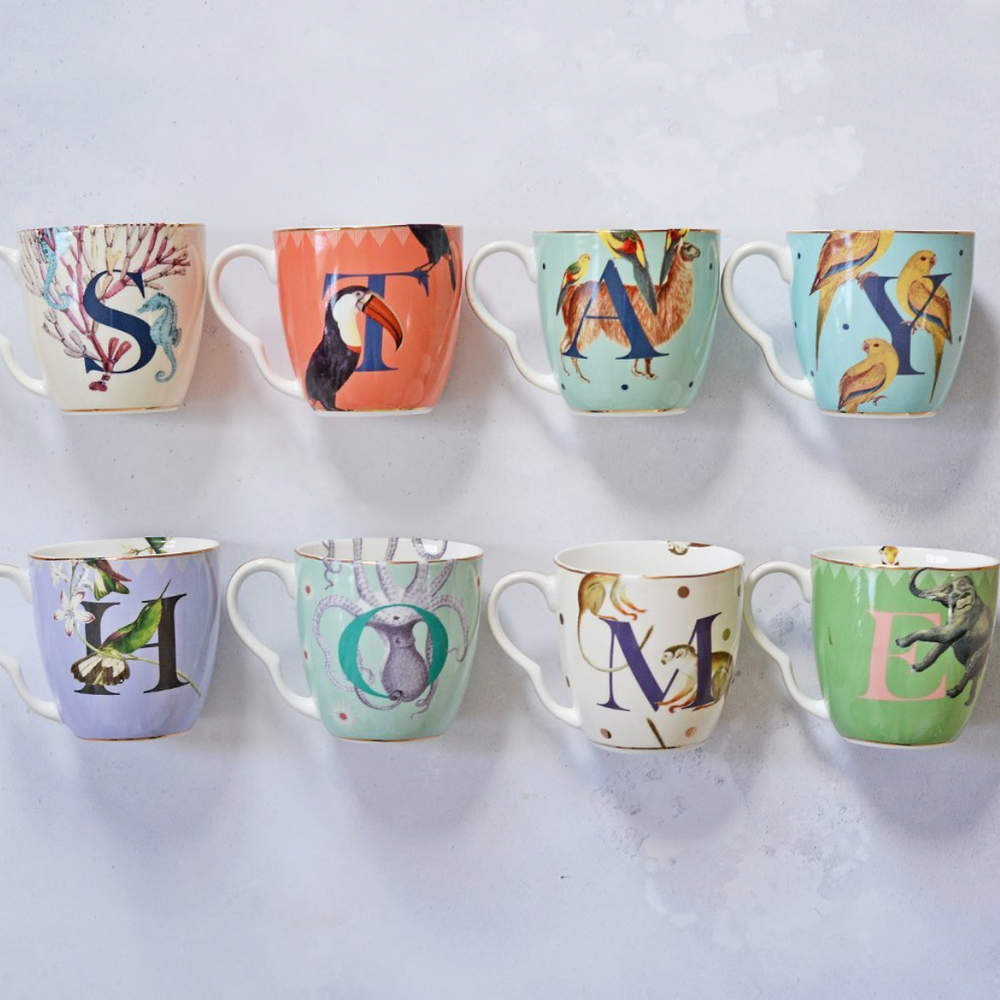 Yvonne Ellen Alphabet Mug Large