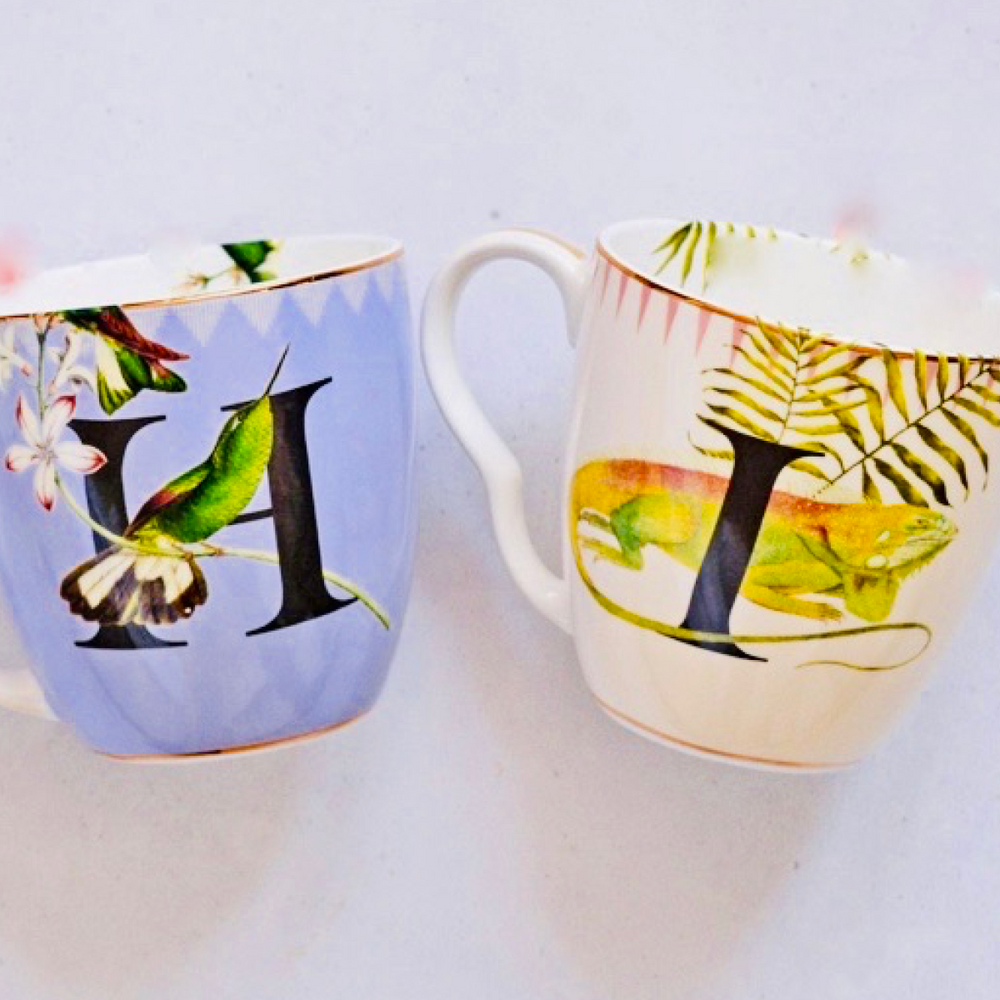 Yvonne Ellen Alphabet Mug Large