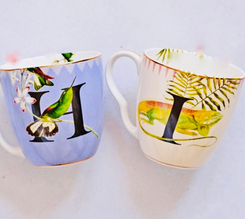 Yvonne Ellen Alphabet Mug Large