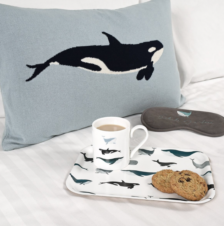 Sophie Allport  Large Mug, Whales Solo