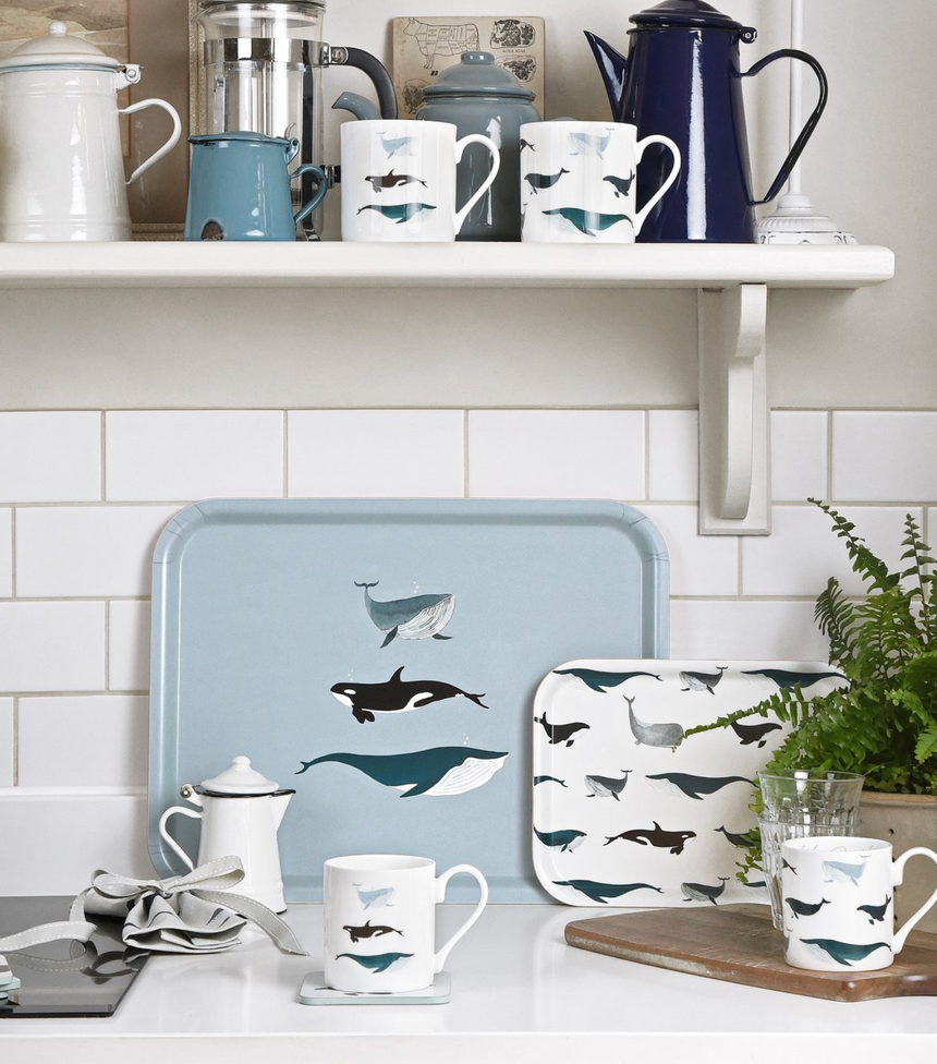 Sophie Allport Whales Mug