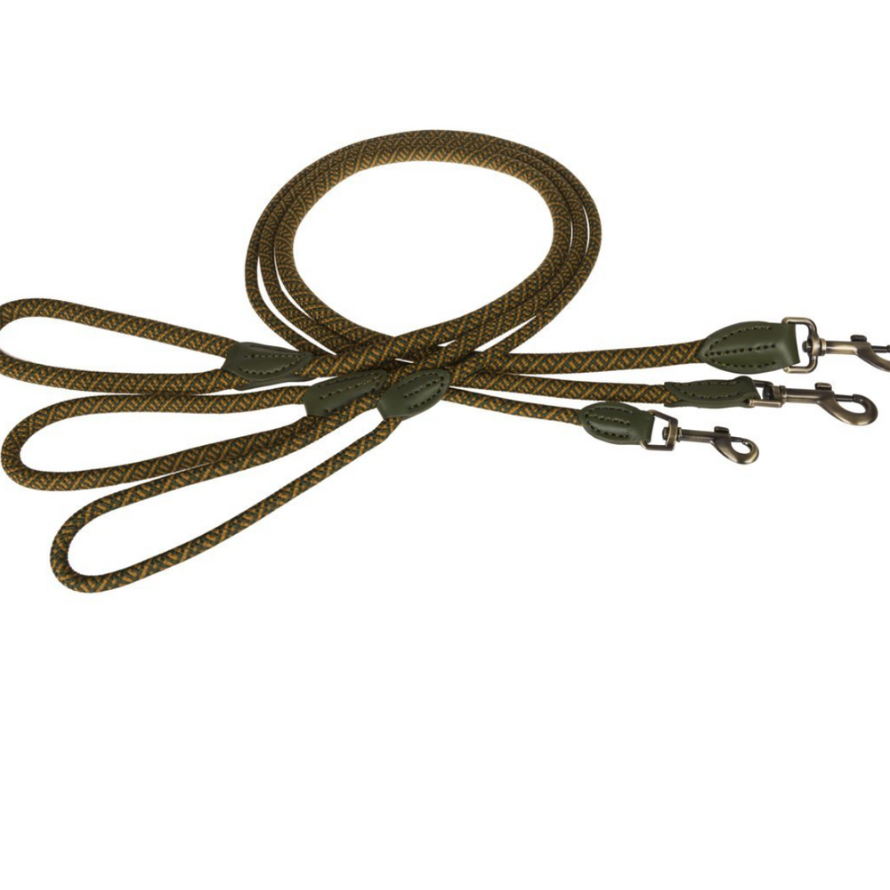 Sophie Allport  Rope Dog Lead Forest, Green