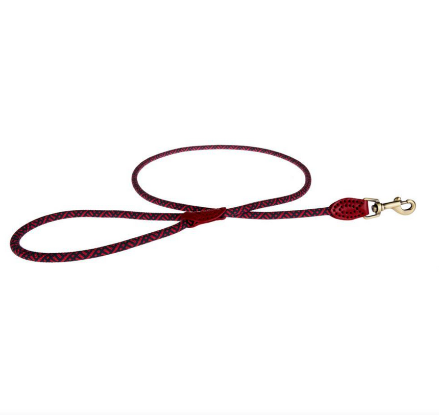 Sophie Allport Rope Dog Lead, Red