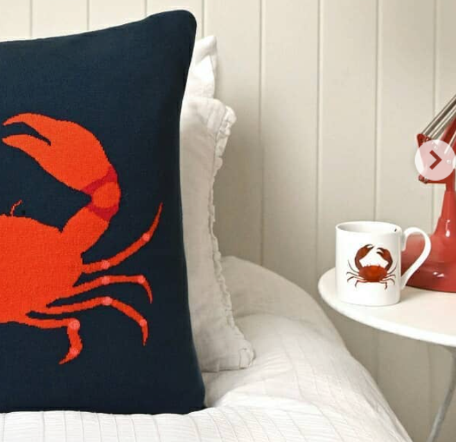 Sophie Allport Large Mug, Crab