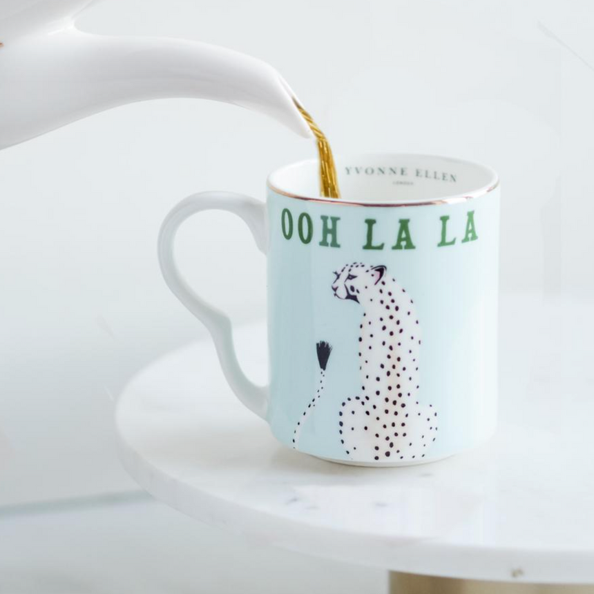 Yvonne Ellen Small Cheetah Mug