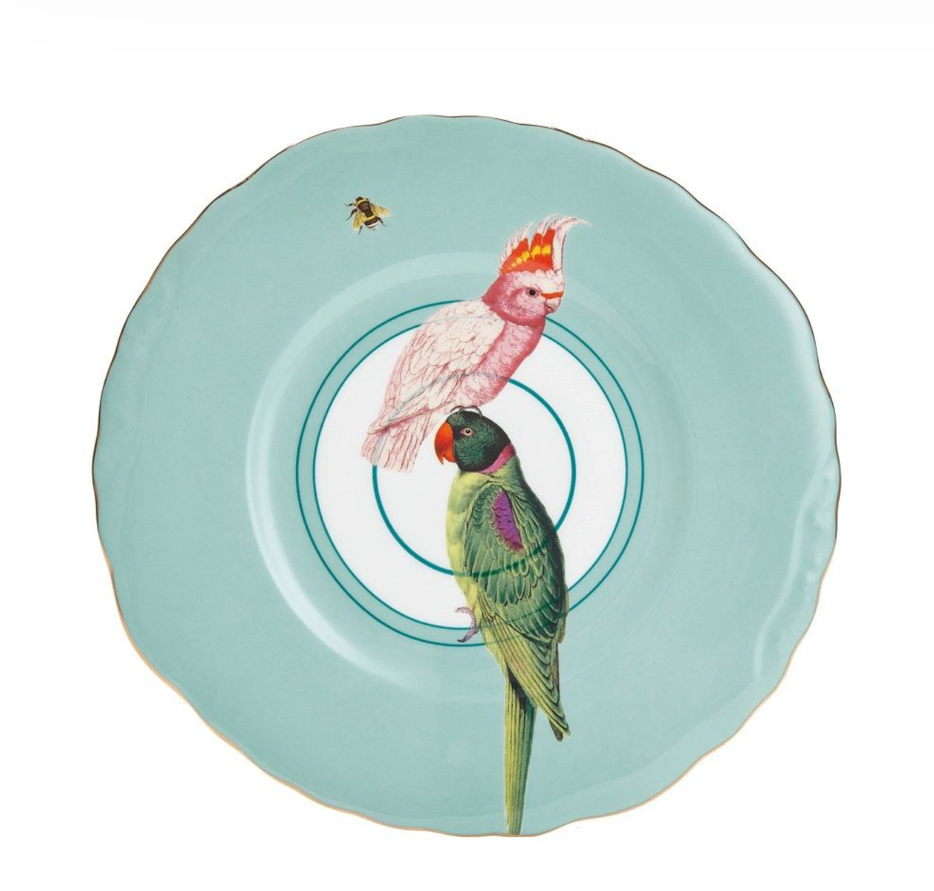 Yvonne Ellen Parrots Side  Plate