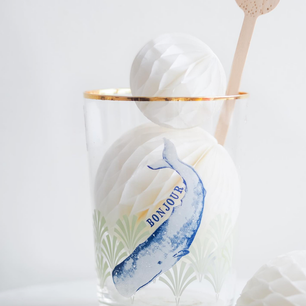 Yvonne Ellen Hi Ball Glass, Whale