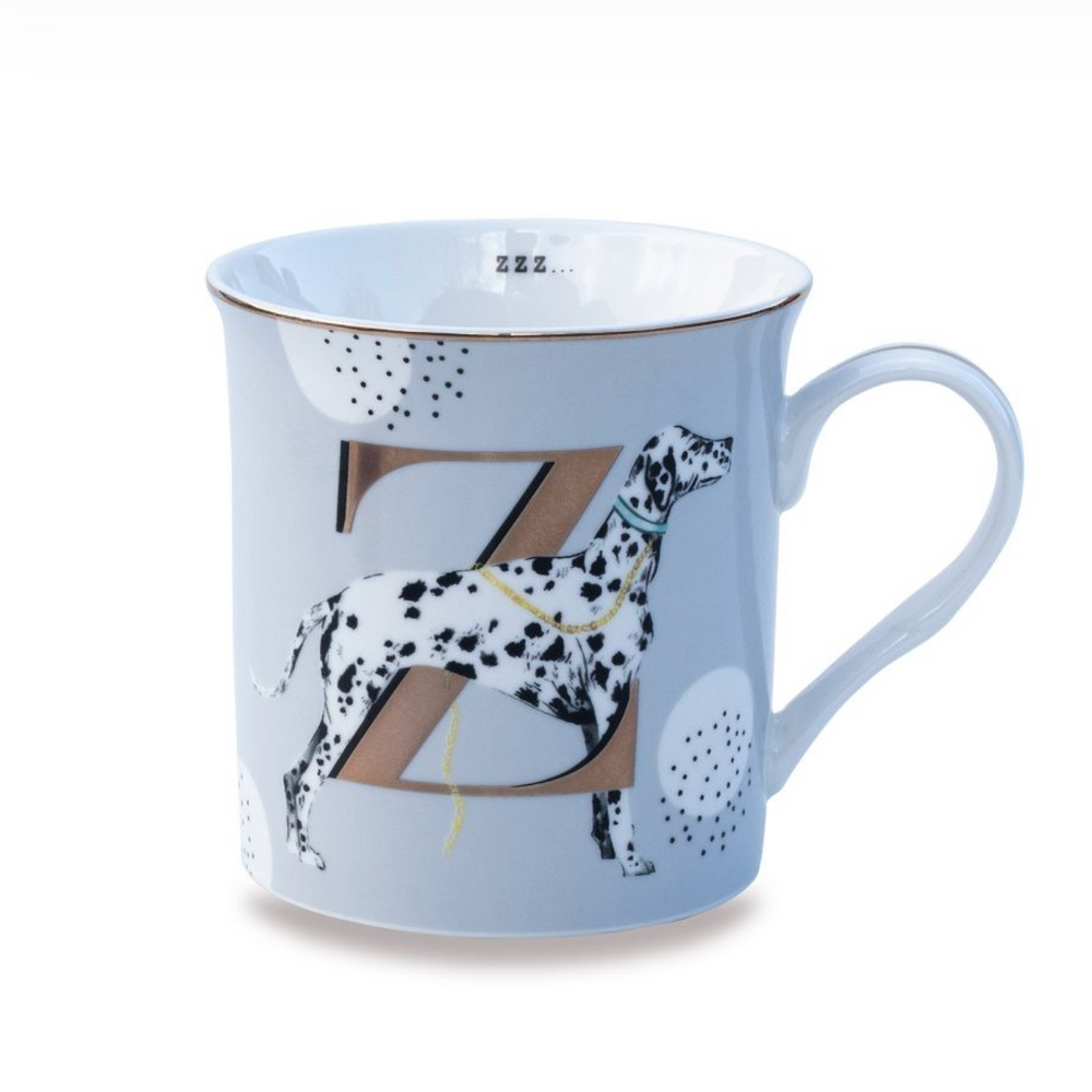 Yvonne Ellen Gold Edition Alphabet Mug Small