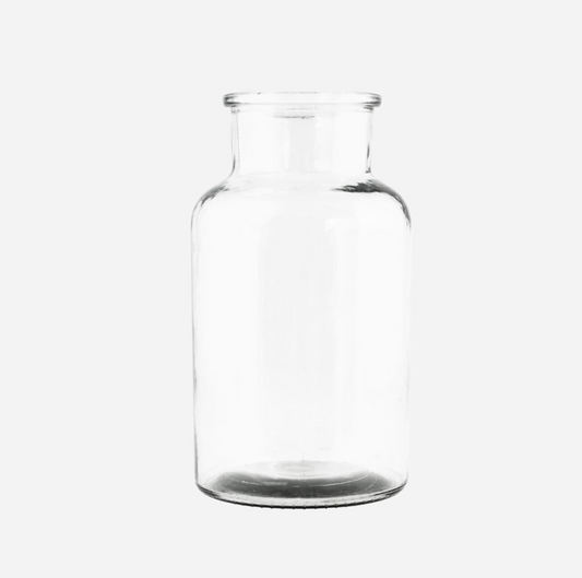House Doctor Clear Glass Vase