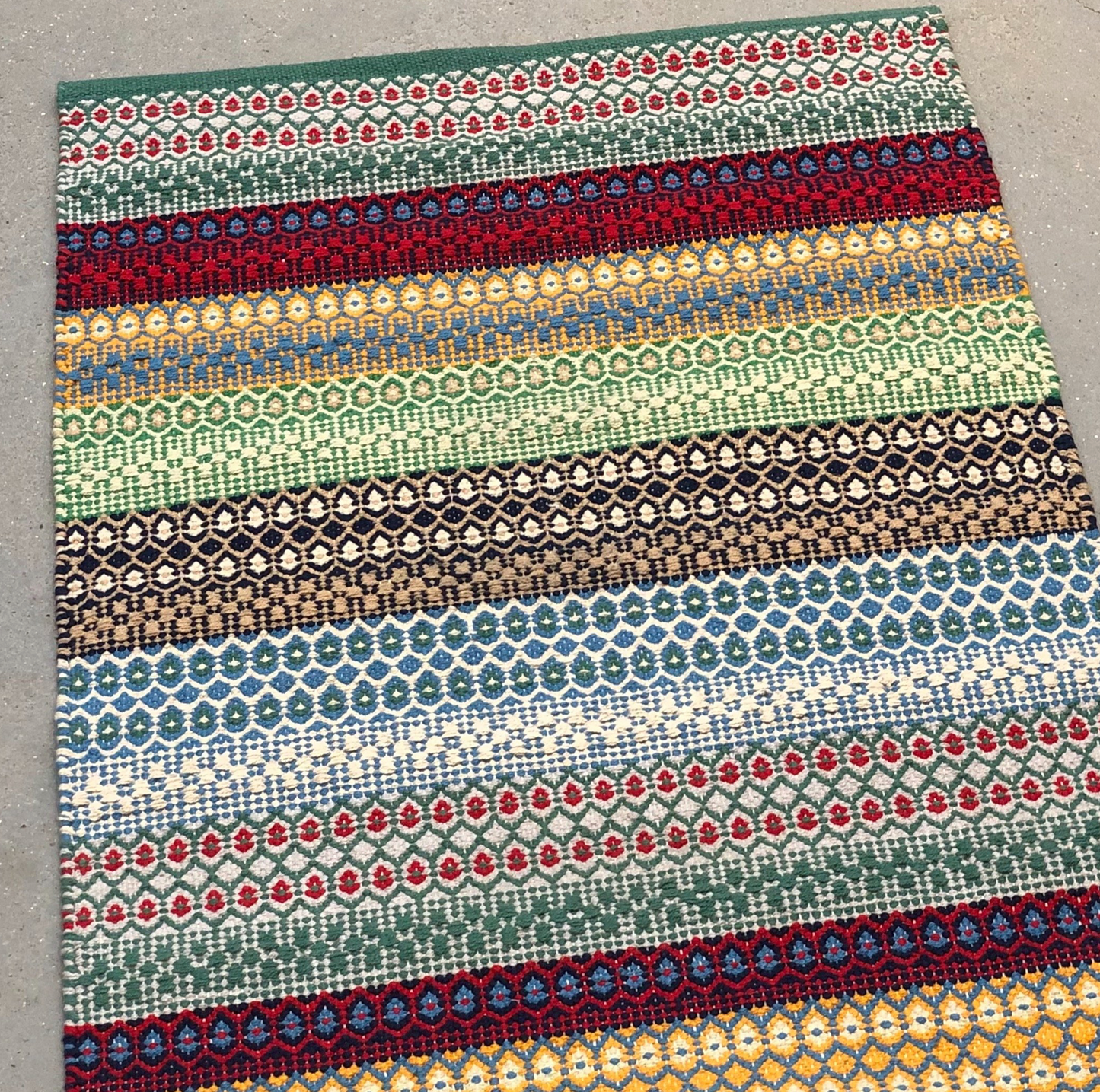 Walton & Co Cirrus Cotton Rug Rainbow