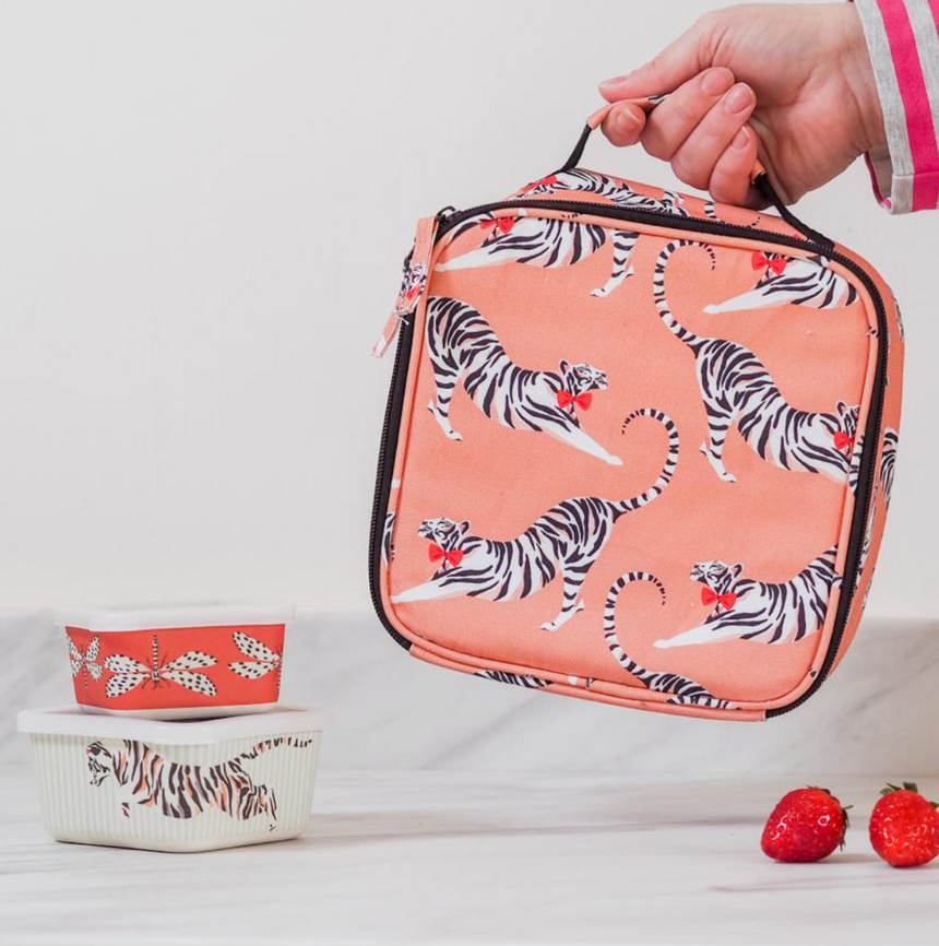 Yvonne Ellen Tiger Lunch/Picnic Bag