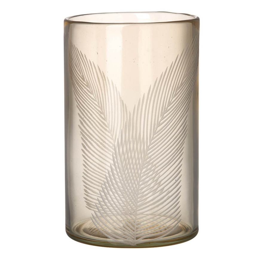 Parlane Living Itched Fern Candle Holder